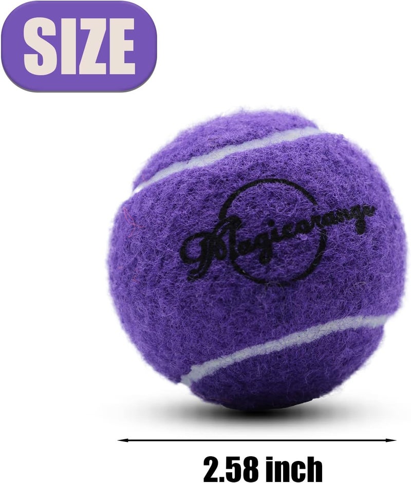 Magicorange Tennis Balls, 60 Pack Advanced Training Tennis Balls Practice Ball, Pet Dog Playing Balls,Good for Beginner Training Ball - Image 3